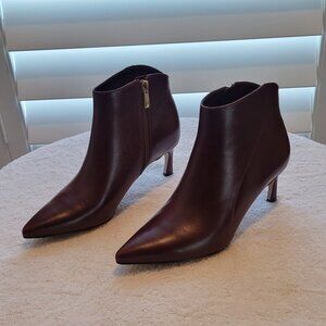 27 Edit Naturalizer Felix Pointed Toe Bootie Cappuccino 6.5M